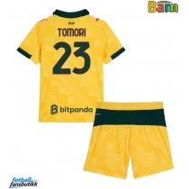 AC Milan Fikayo Tomori #23 Tredjedraktsett Barn 2025-26 Kortermet (+ Korte bukser)